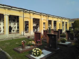 Cimitero di Viarolo - benedizione 1 novembre 2016