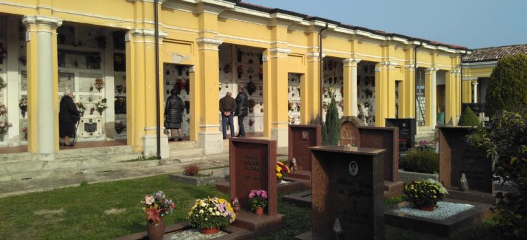 Cimitero di Viarolo - benedizione 1 novembre 2016