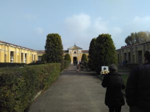 Cimitero di Viarolo - benedizione 1 novembre 2016