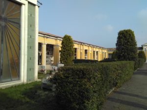 Cimitero di Viarolo - benedizione 1 novembre 2016